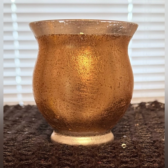 Vintage PartyLite Gold/Silver Mercury Glass Votive Holder - Picture 11 of 15